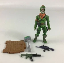 Fortnite Squad Mode Rex Collectible Figure Articulated Weapons Building Material