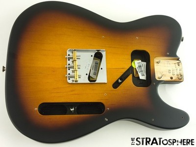 Fender American Performer Timber Tele BODY +HARDWARE, 2TS Burst CLOSEOUT $