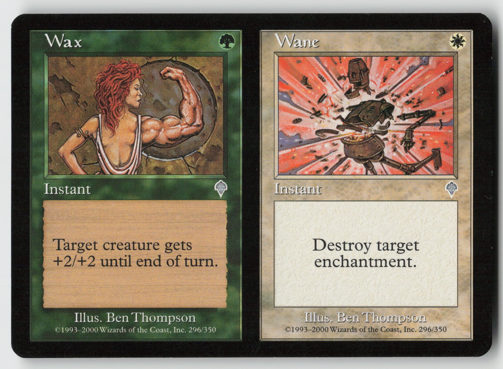 Wax // Wane Invasion 296 U LP MTG