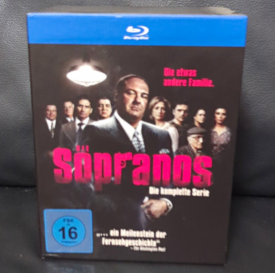 HBO Die Sopranos - Komplette Serie (Staffeln 1-6) Blu-ray Box Set FSK 16