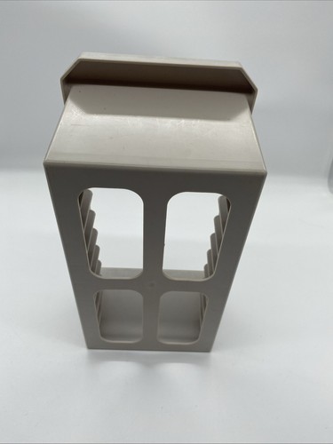 Porta cartucce gioco vintage NES Nintendo 10 organizer plastica conservazione raro - Foto 4 di 6