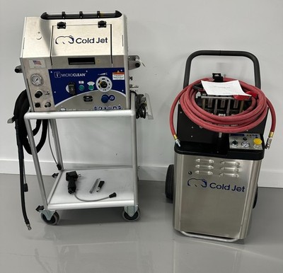 Cold Jet i3 Mircolean Dry Ice Blaster w/ Block Press