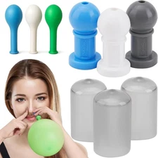 Eustachian Ear Unclogger with 10 Nasal Balloons, 3 Nose Tips & 3 Normal 