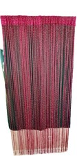 Pink Glitter String Door Curtain Y2K String 2...