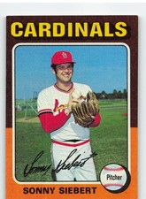 1975 Topps #328 Sonny Siebert - St. Louis Cardinals NM-MT OR BETTER