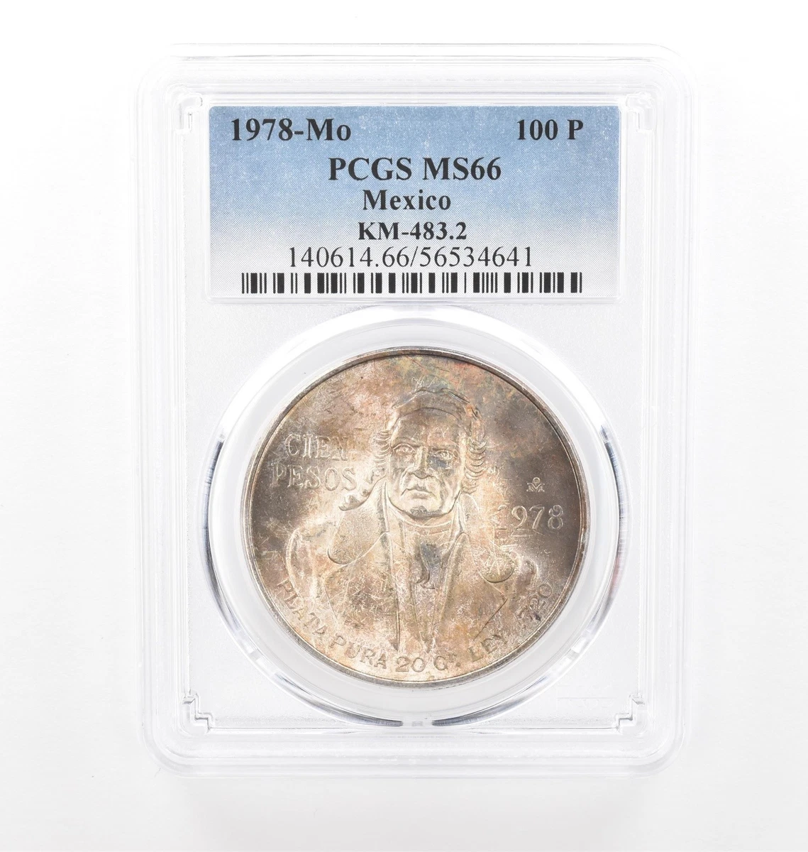 Uncirculated 1978 100 Pesos Denomination Mexican Coins (1905-Now