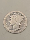 1917 Mercury Silver Dime 10c