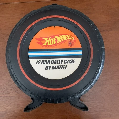 1967 Mattel Hot Wheels 12 Car Rally Case WitHOUT CARS! REDLINE NICE ONE
