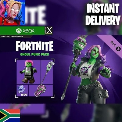 Fortnite Ghoul Punk Pack 1500 V-Bucks Xbox One Series X|S DLC DM FOR DETAILS