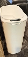 Trash Can Automatic Sensor Trash Can Small White Plastic Bathroom 5 Gal NIB