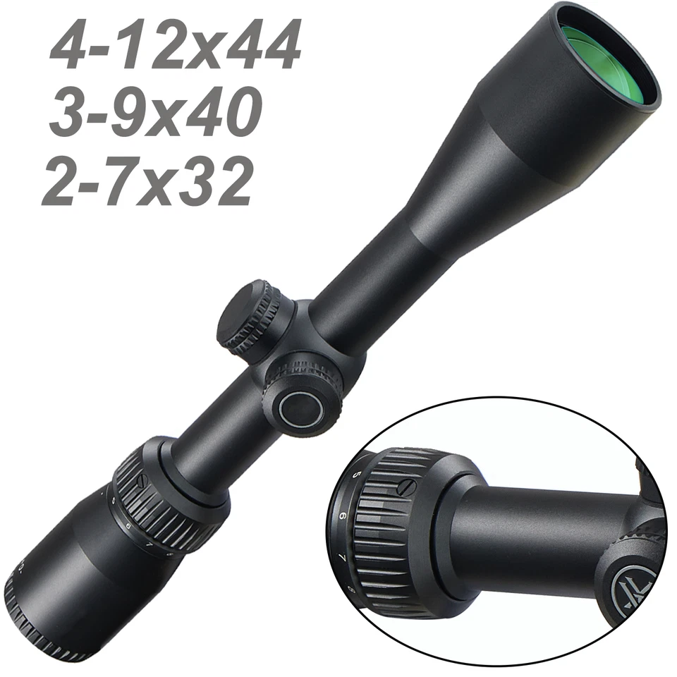 Оптический прицел для винтовки Vortax, 4-12x44, 3-9x40, 2-7x32, 1-дюймовые трубчатые прицелы - Изображение 4 из 4