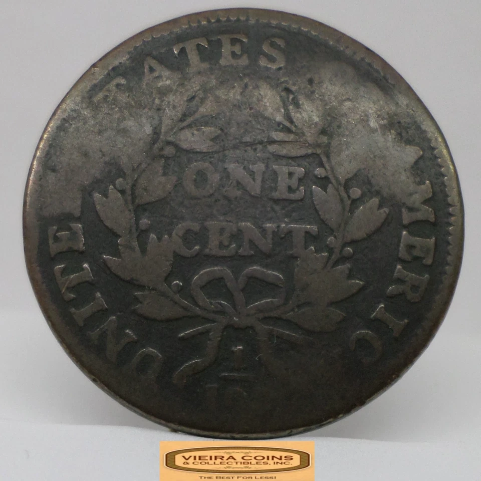 1798 Draped Bust Large Cent - #C52950NQ - Image 2 of 2