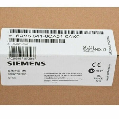 NEW SIEMENS 6AV6641-0CA01-0AX0 6AV6 641-0CA01-0AX0 SIMATIC HMI