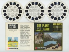 Our Planet Earth 1960's Belgian-made GAF View-Master Packet B-675-E Exc. Cond.