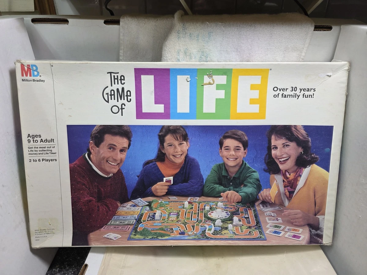 Milton Bradley Game of Life Vintage Manufacture Board