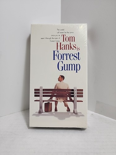 Forrest Gump VHS SEALED Watermarks Paramount Tom Hanks Gary Sinise VTG - Picture 1 of 6