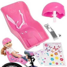 Doll Bicycle Seat- The Original Bike Attachment for 18"-22" Dolls and Stuffed 