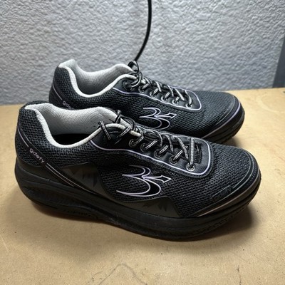 Gdefy Gravity Defyer Mighty Walk Womens Size 10 Shoes Black Walking Sneakers