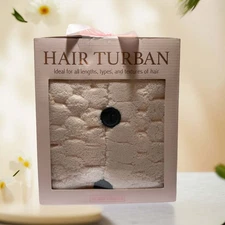Quick-Dry Hair Turban | Microfiber Towel Wrap from NORD & BARE