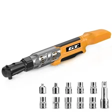 3/8" Cordless Ratchet Wrench, Compatible with DEWALT 20V MAX Battery, 74Ft-Lb...