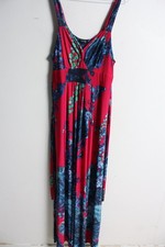 Stella Morgan Womens Floral Jersey Maxi Dress - Pink - Size L Large (g14)