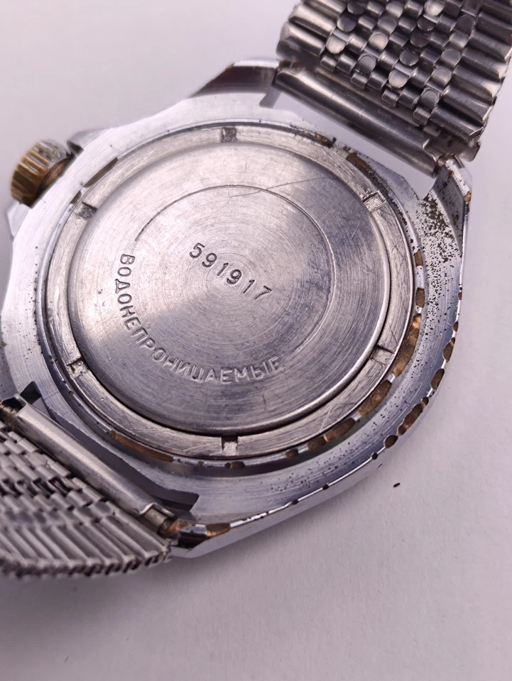 Vostok 2409A Reloj Militar URSS Hombres Soviéticos Komandirskie Pulsera Bisel Foto 4 de 4