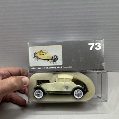 Rio Rolls-Royce Mod. Twenty 1923 1:43 Diecast Car Cream Green With Case