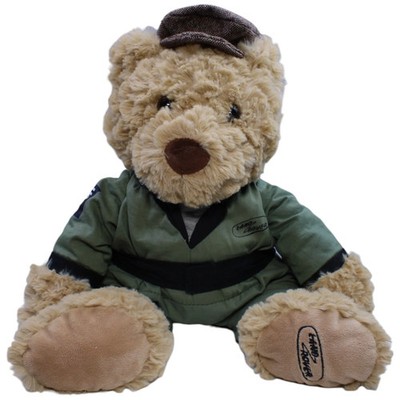XL Land Rover Teddybär ''Hue 166'' Kuscheltier 45cm Gebraucht
