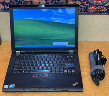 Lenovo ThinkPad T410 14" Windows XP 32bit Laptop Core i5 4gb 120gb DVD FireWire