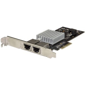 StarTech.com Dual Port 10G PCIe Network Adapter Card - Intel-X550AT 10GBASE-T PC