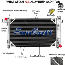 3-Row Aluminum Radiator For 94-2002 Dodge Ram 1500 2500 3500 3.9L 5.2L 5.9L GAS