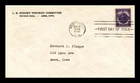 DR JIM STAMPS US COVER WORLD WAR II HONORABLE DISCHARGE EMBLEM FDC SCOTT 940