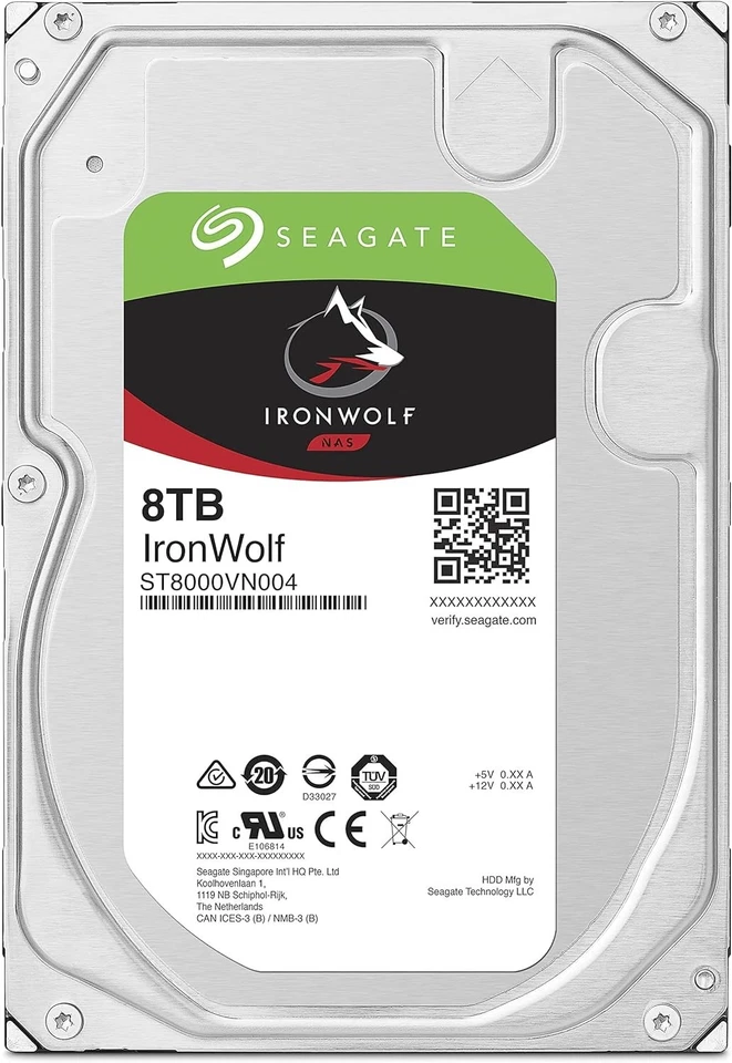 NAS Internal Hard Drive 8TB - IronWolf Series - Image 4 of 4