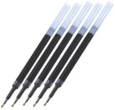 (Free Duty Tax) Pentel Energel Liquid Gel Pens Refills-0.5mm- Fine Line, Bla