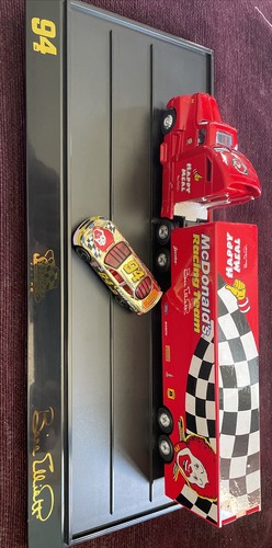 Racing Champions Bill Elliott McDonalds RACING Gold-chrome TRANSPORTER Truck - Picture 2 of 7