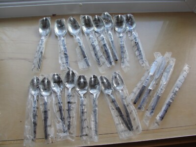 20 pcs Ekco ETERNA EKS14 Floral Stainless New!