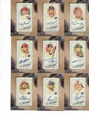 2018 Allen Ginter Auto Chance Sisco