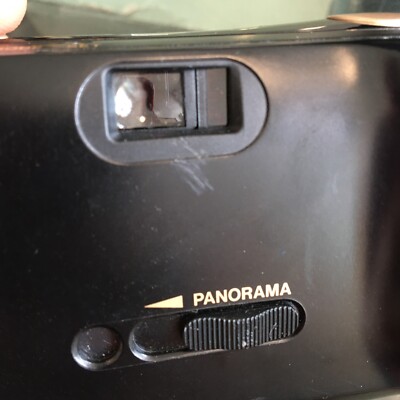 Olympus MJU I Panorama Quartz Date 35mm Compact Film Camera, Rare