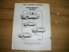 Revue technique Peugeot 204