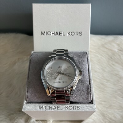 Michael Kors Women s Bradshaw Pave Stainless Steel Bracelet MK6554