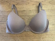 PINK Victoria's Secret Iced Coffee 32B Wear Everywhere Cotton T-Shirt Bra VS