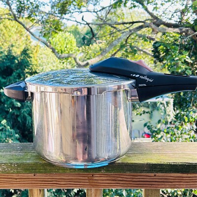 Fagor Multirapid Digital 18/10 Vitro Induction Steel Stovetop Pressure  Cooker