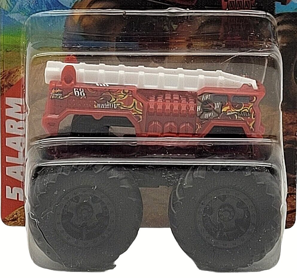 Carrinho Hot Wheels Monster Trucks Jogo de Construção 5 Alarm HHD19 -  Mattel, Shopping