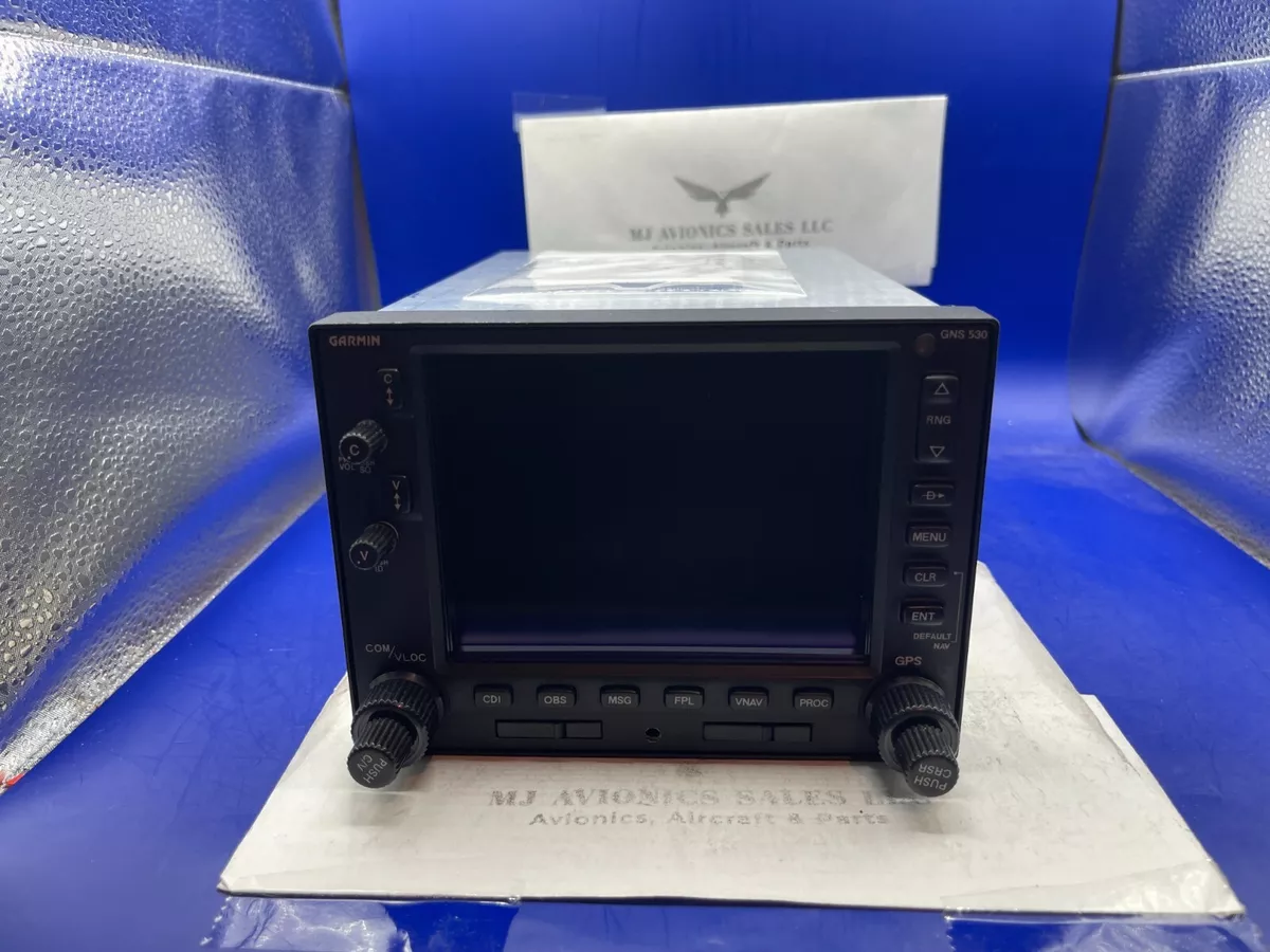 GARMIN GNS 530W WAAS GPS NAV COMM 14 28 VDC P N 011 01064 40 WITH FAA FORM 8130