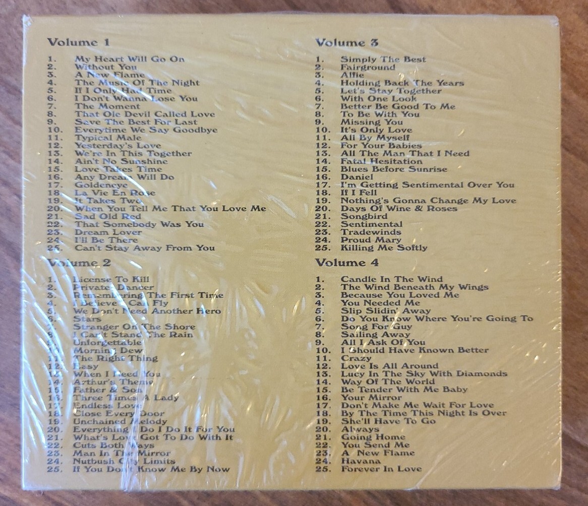 100 Sax Greats 4 CD Set Arranged for The Saxophone Time Music Various