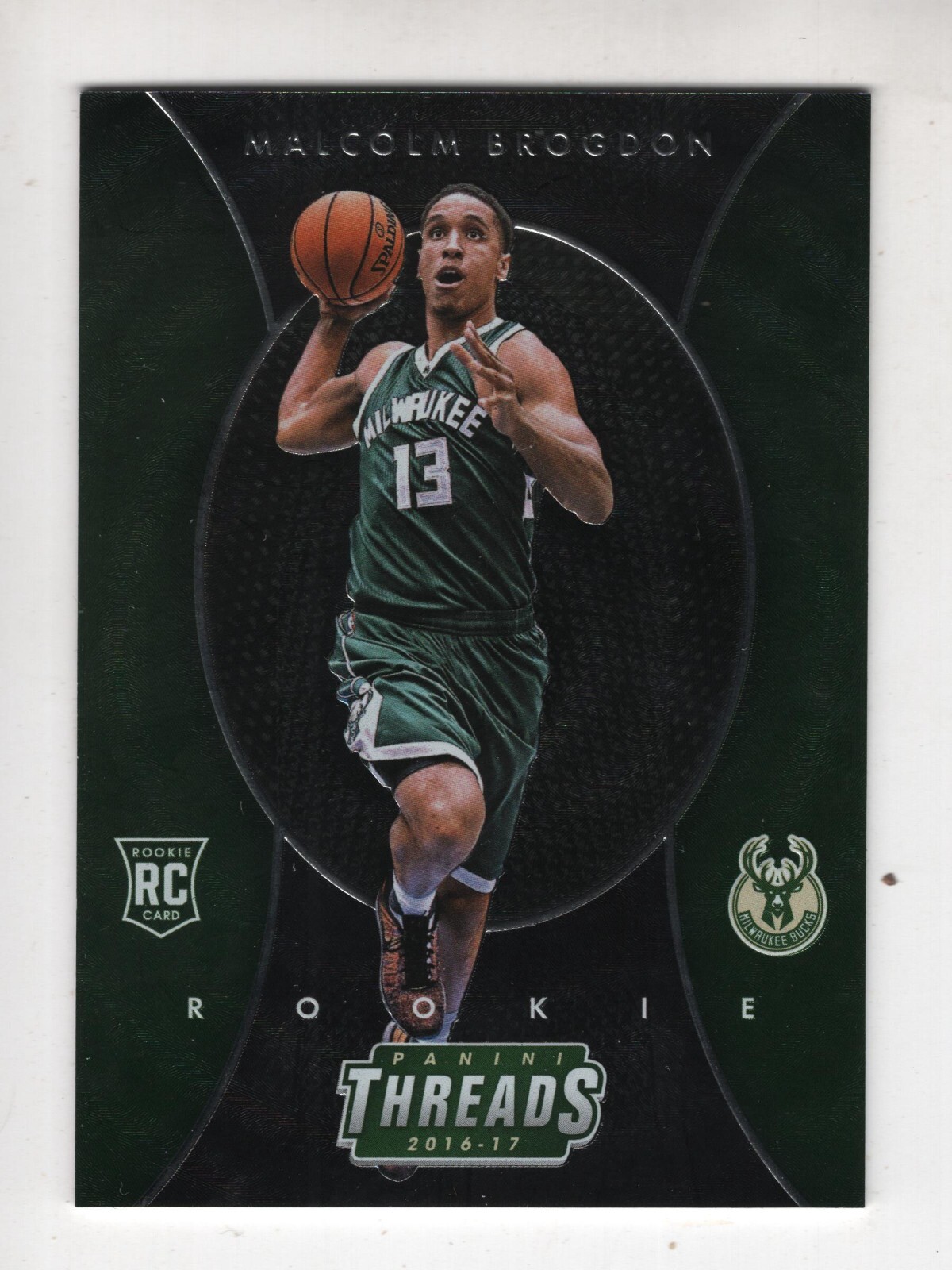 2016-17 Panini Threads Malcolm Brogdon Micro Etch Rookie RC #259