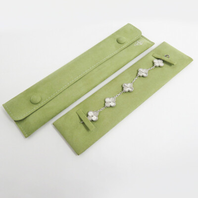 Van Cleef & Arpels Vin Alhambra Guilloche 5 Motifs 750WG