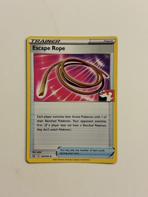 Escape Rope 125/163 Pokemon Prize Pack Variant Battle Styles NM B | eBay