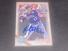 Mitch Haniger Seattle Mariners Auto Signed 2018 Topps Gypsy Queen
