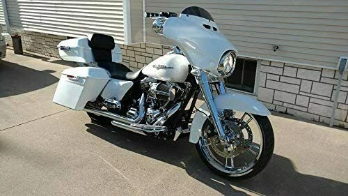 Измельченный лед жемчуг рубленый Tour Pack пакет багажа подходит 97 + Harley/Softail - Изображение 3 из 4